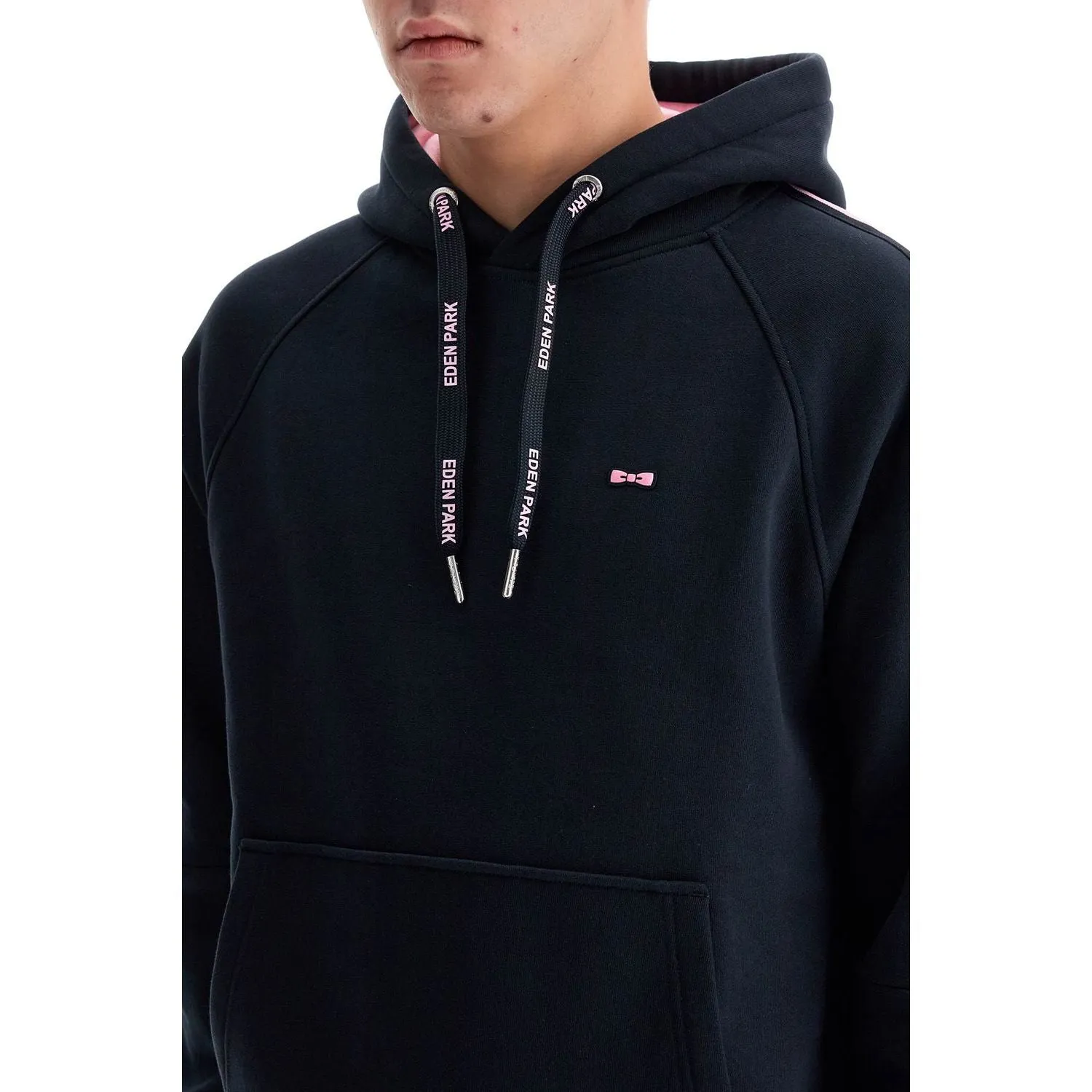 EDEN PARK hooded sweatshirt with raglan