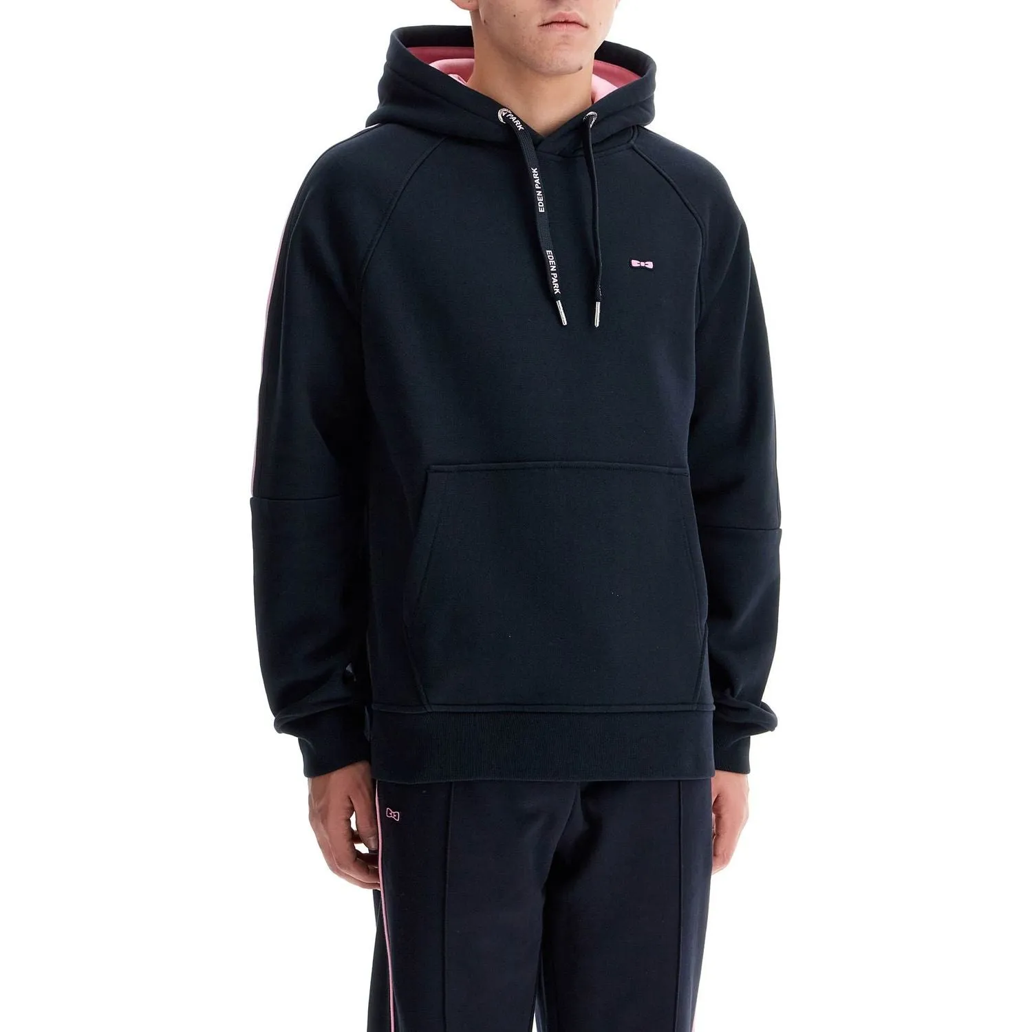 EDEN PARK hooded sweatshirt with raglan