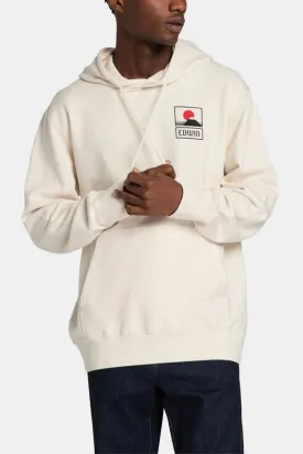 Edwin Sunset On Mount Fuji Hooded Sweatshirt (Whisper White)