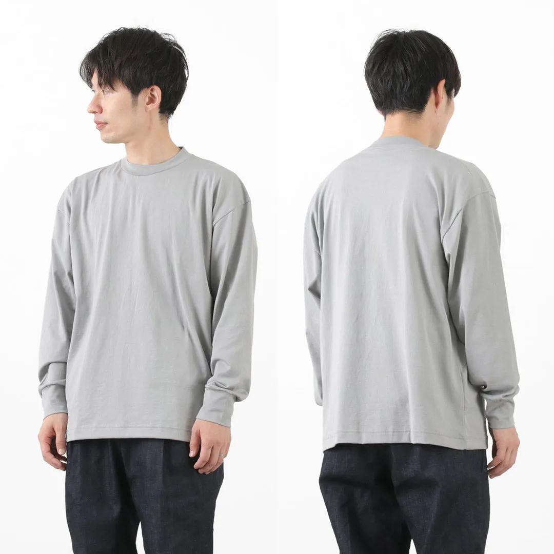 GICIPI / BACCALA Crew Neck Relaxed Fit Long Sleeve T-Shirt