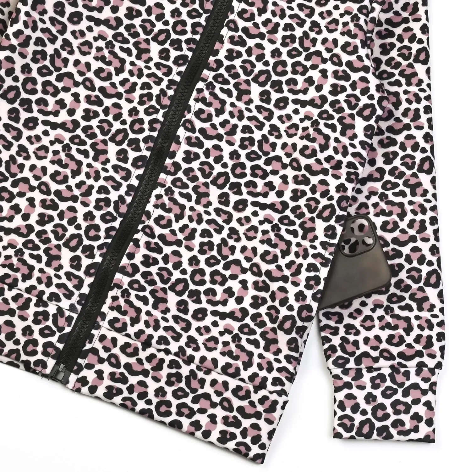 Girls Zip Up Hoodie Jacket Unicorn/Cat Sweatshirt with Pockets