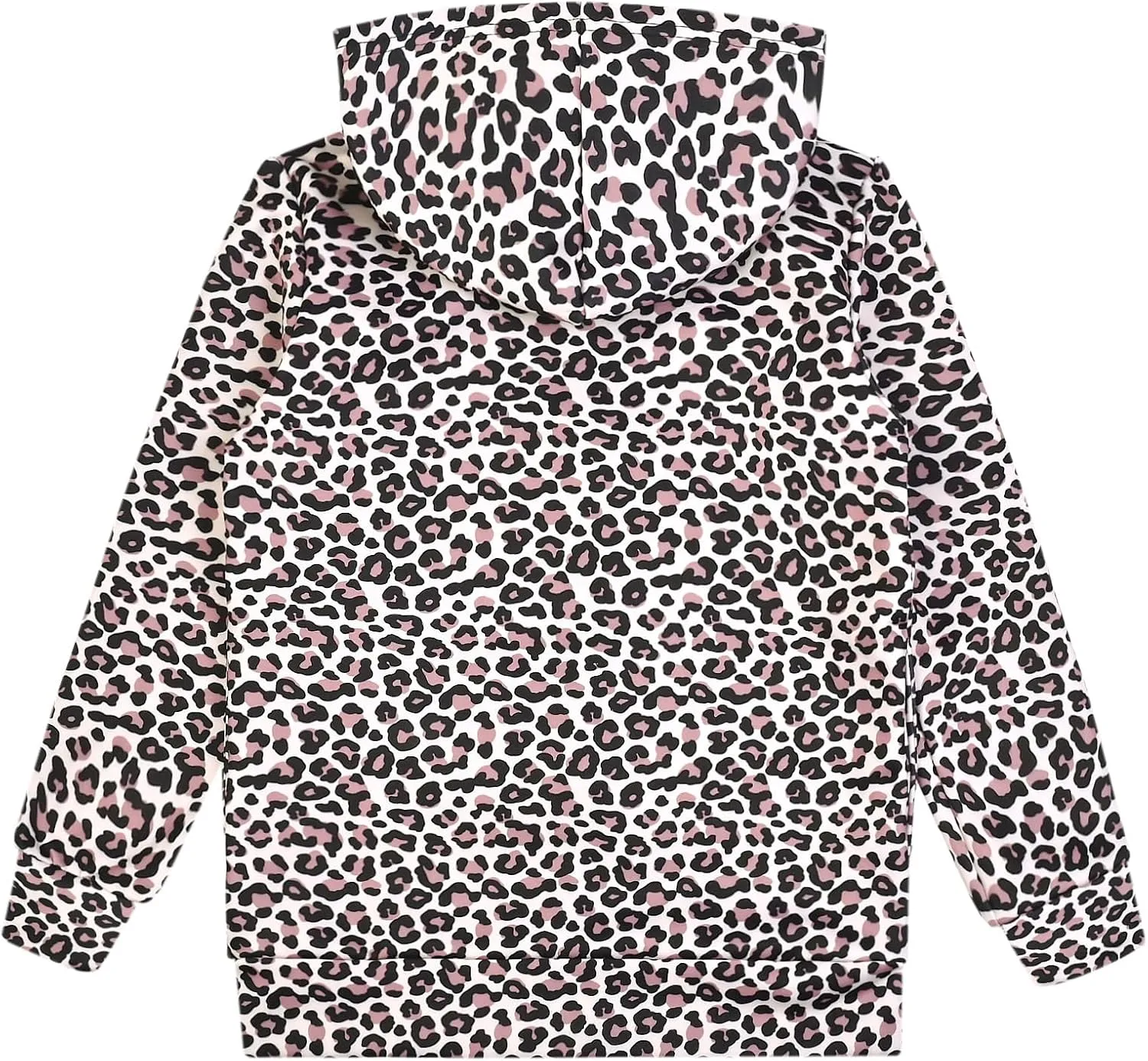 Girls Zip Up Hoodie Jacket Unicorn/Cat Sweatshirt with Pockets