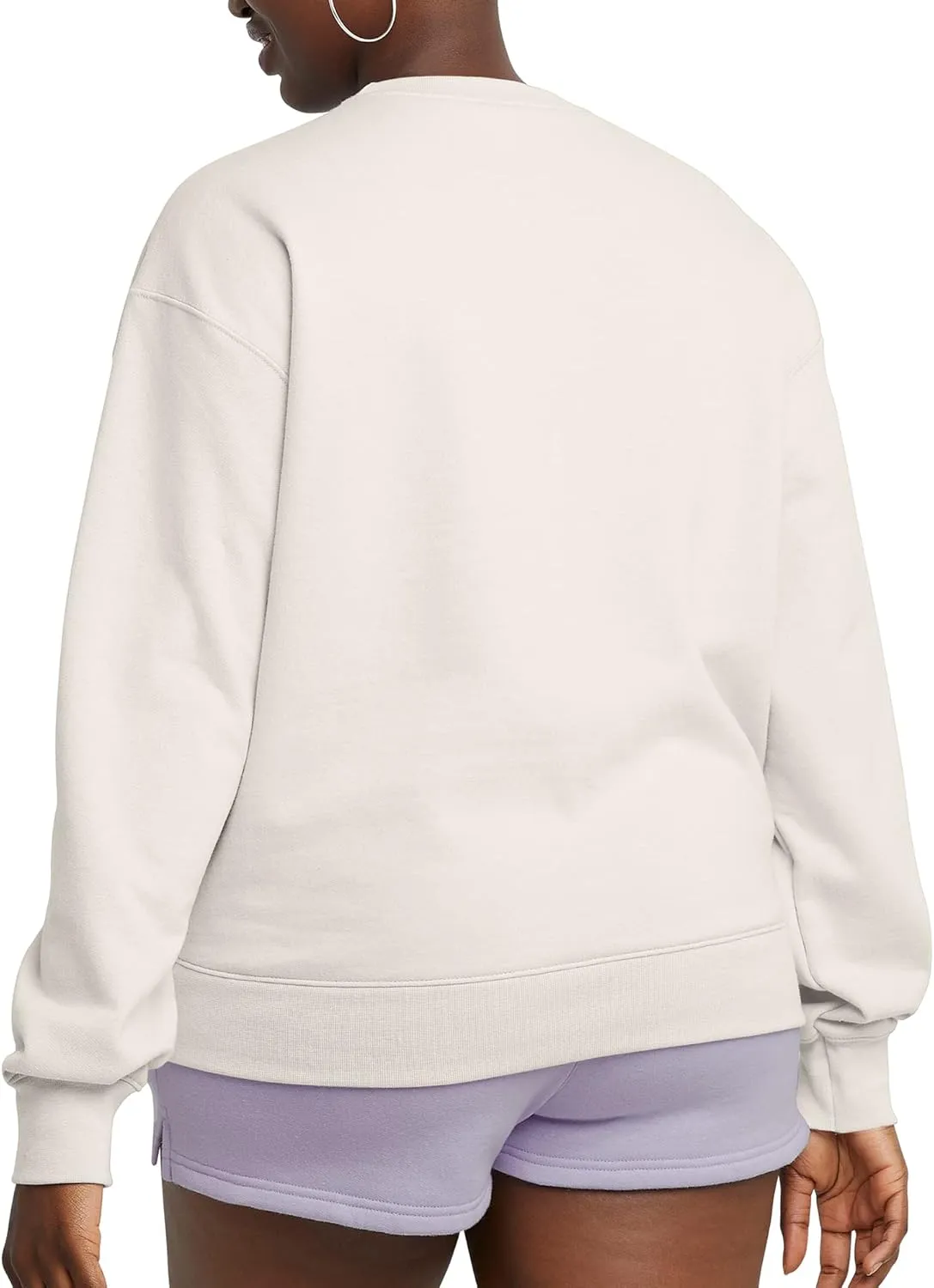 Hanes Women's Originals Plus Size Fleece Midweight Sweatshirt