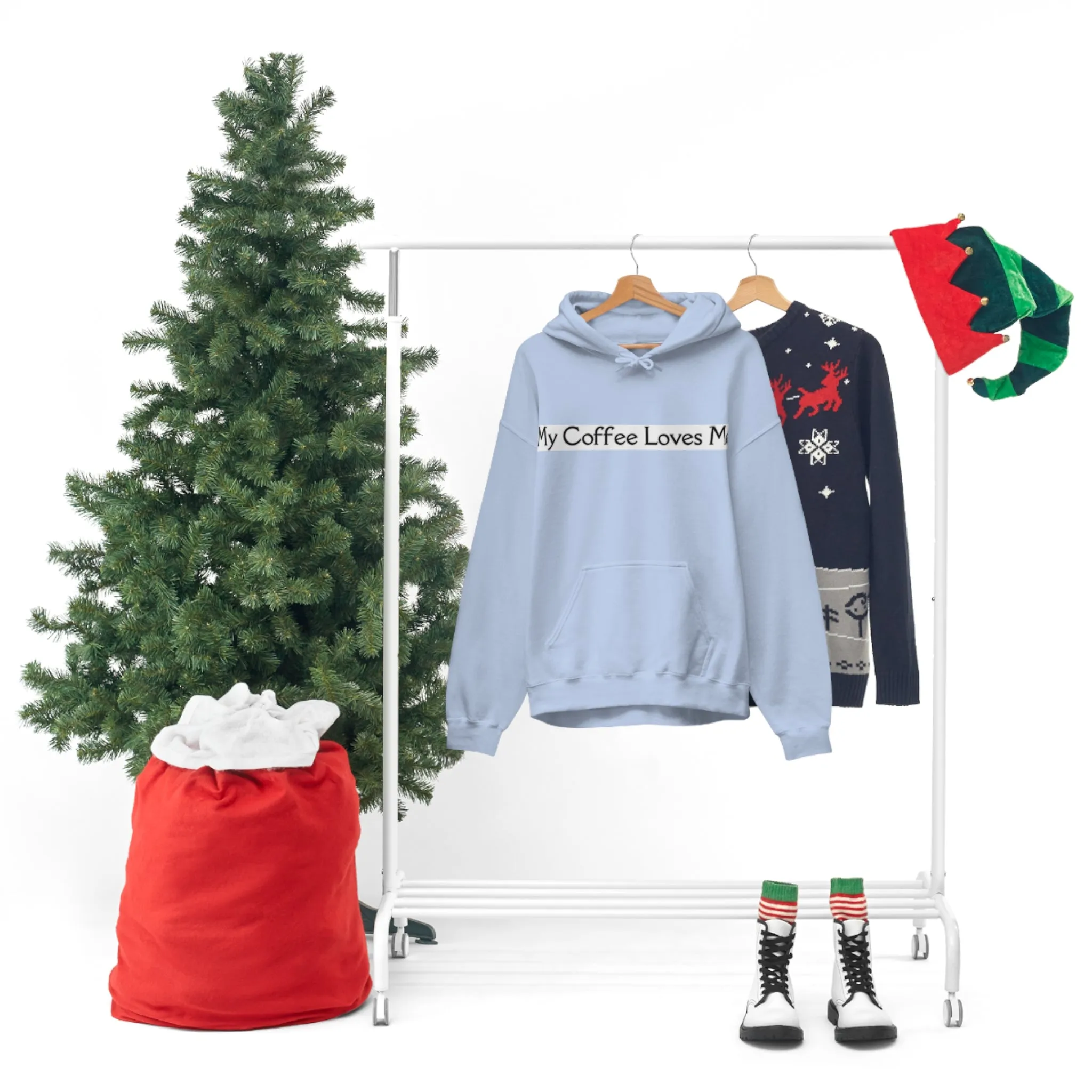 Heavy Blend Drawstring Hooded Sweatshirt with Front Pocket