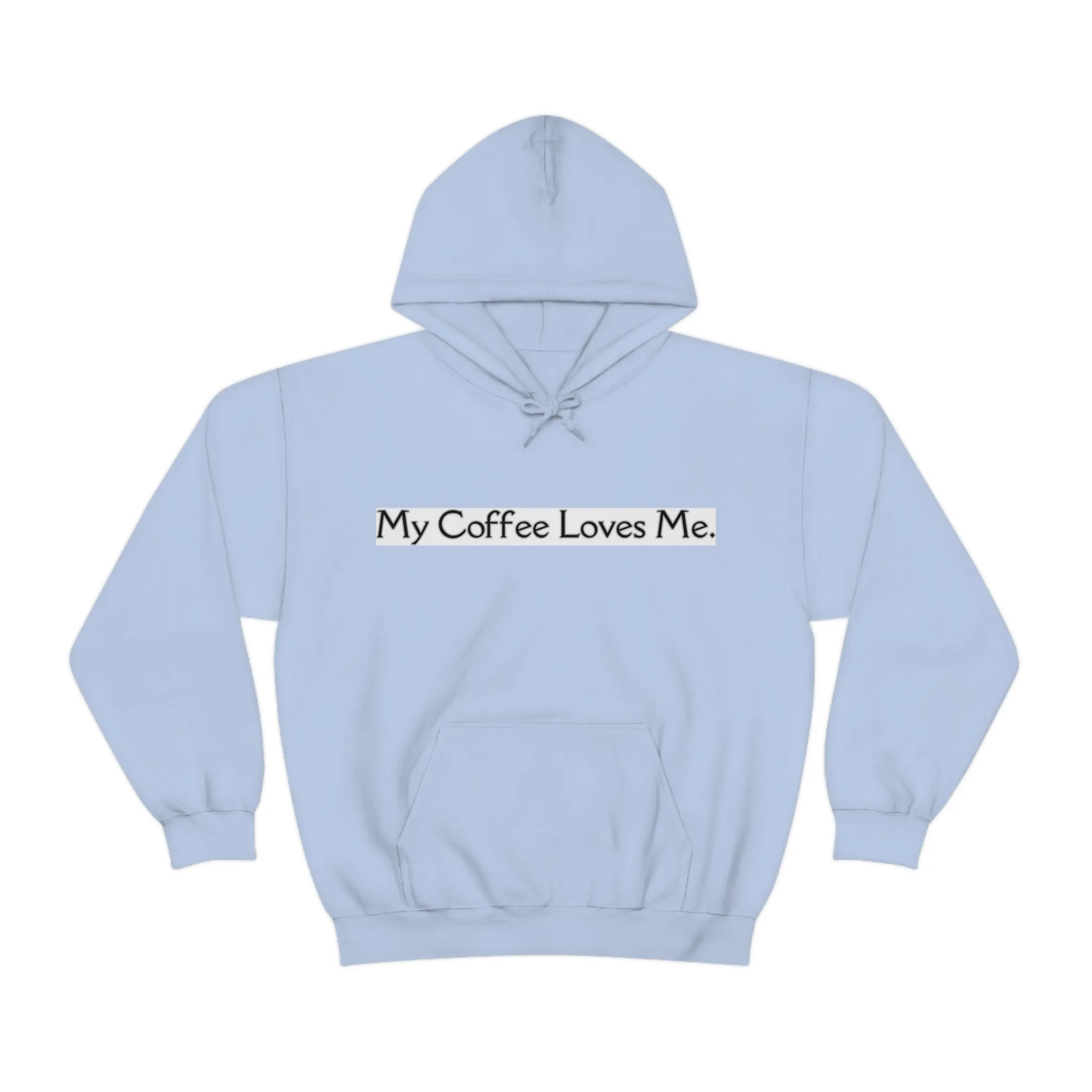 Heavy Blend Drawstring Hooded Sweatshirt with Front Pocket