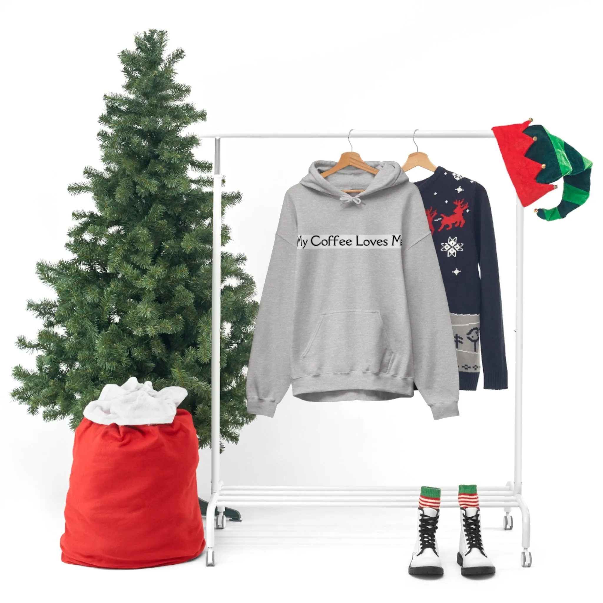 Heavy Blend Drawstring Hooded Sweatshirt with Front Pocket