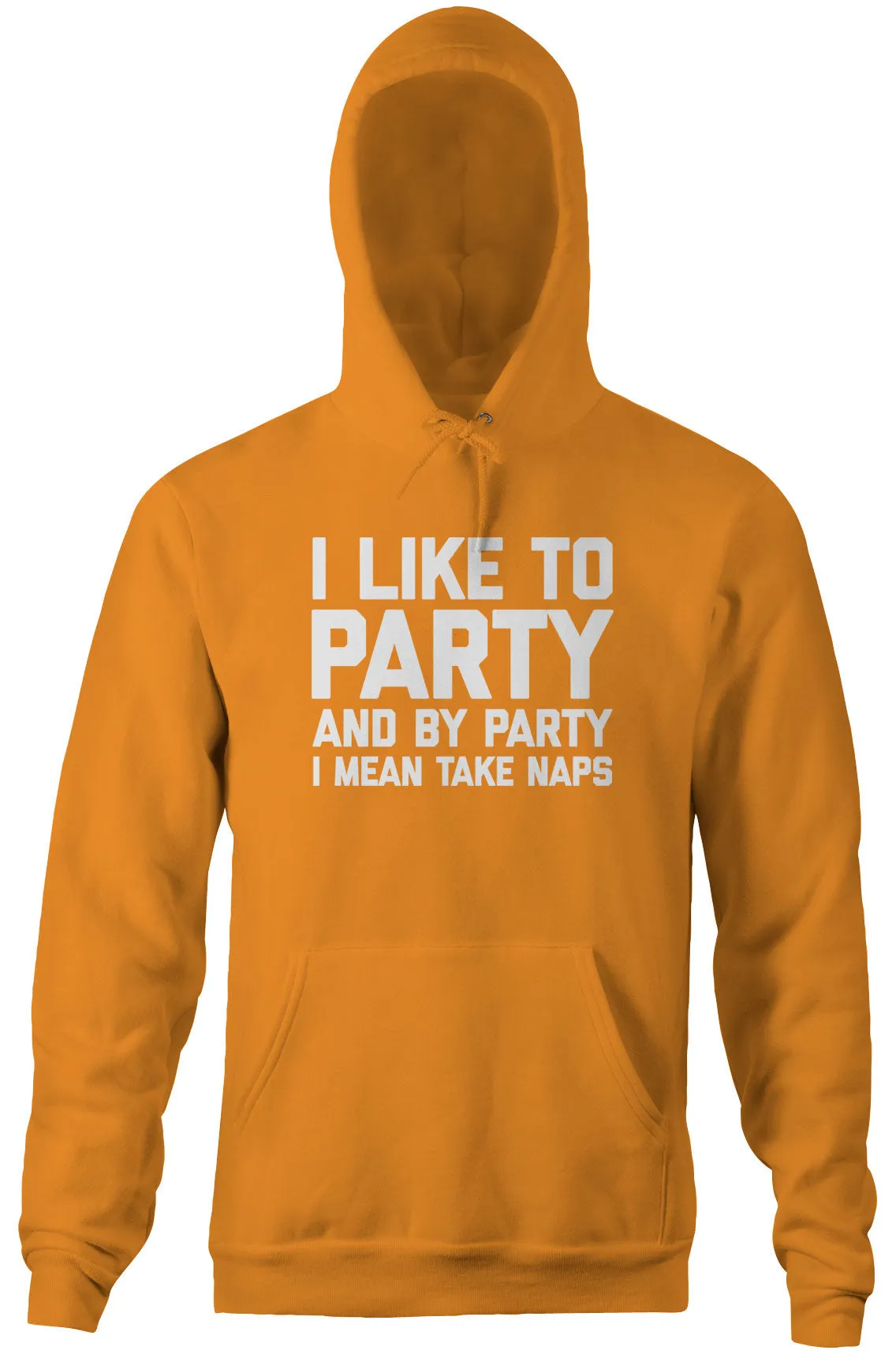 I Like To Party (And By Party I Mean Take Naps) Hoodie