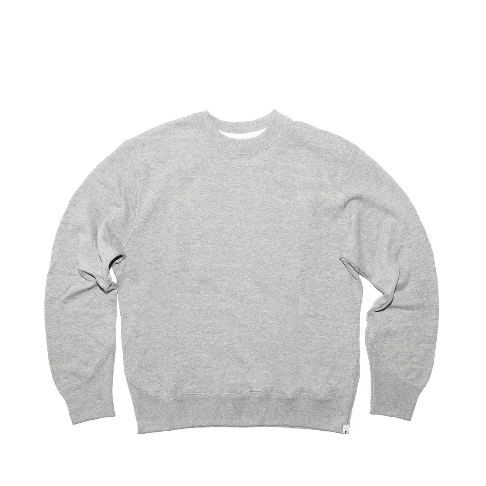 Loopwheeled Pullover Neon-Scripted Sweater