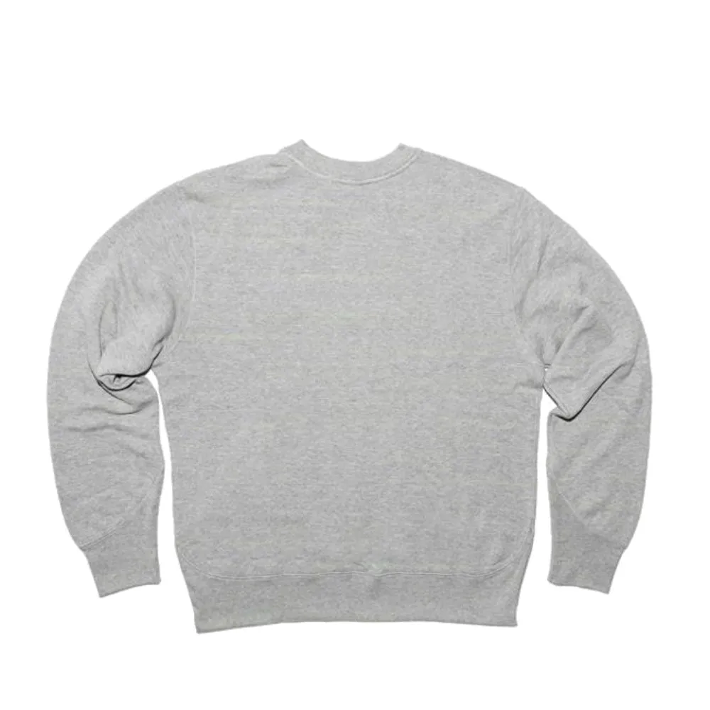 Loopwheeled Pullover Neon-Scripted Sweater