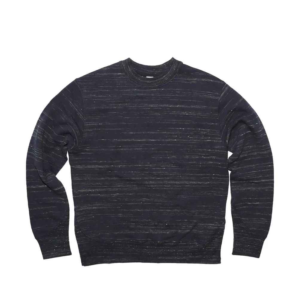Loopwheeled Pullover Neon-Scripted Sweater