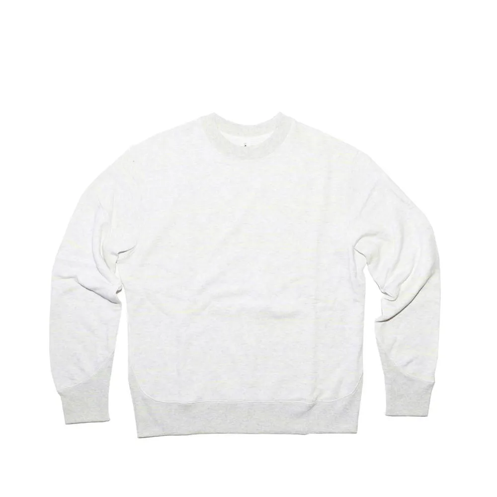 Loopwheeled Pullover Neon-Scripted Sweater