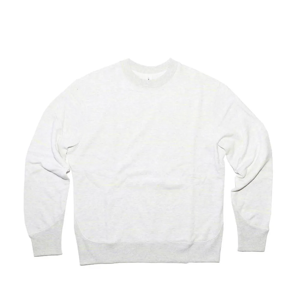 Loopwheeled Pullover Neon-Scripted Sweater