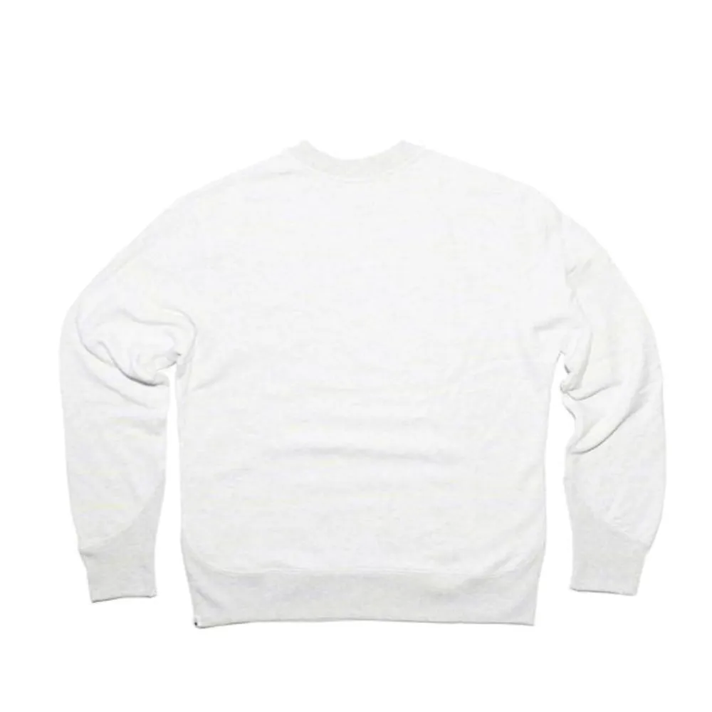 Loopwheeled Pullover Neon-Scripted Sweater