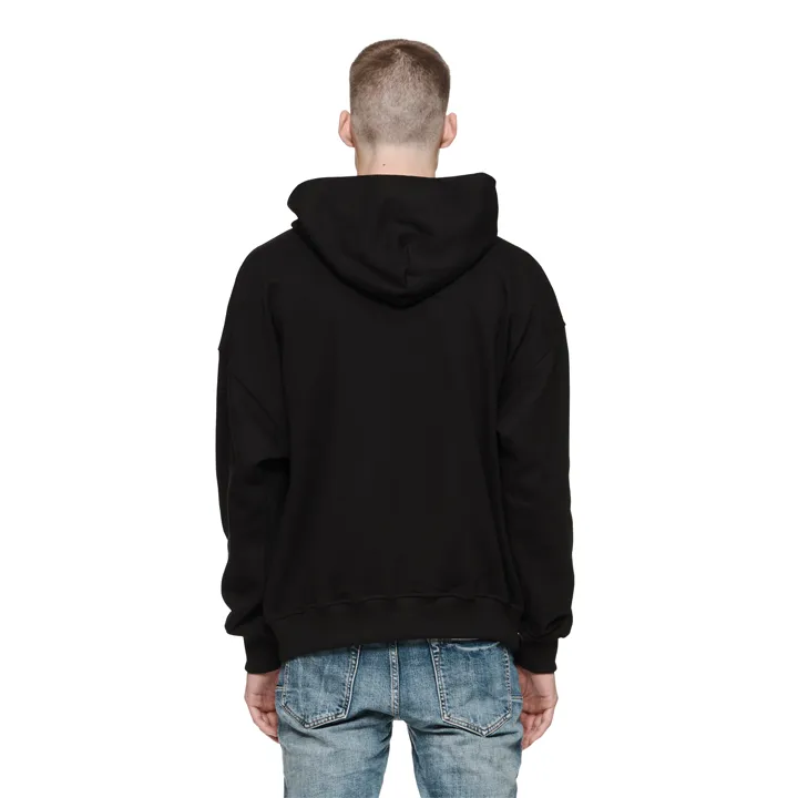 LS Hooded Sweatshirt (Black) - PP494PBCS824