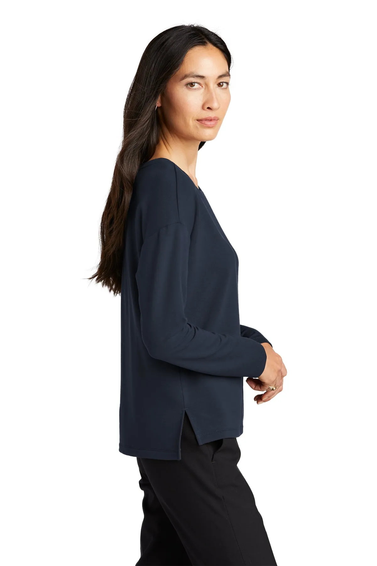 Marianna Drop Shoulder Pullover - Navy Night (Ships in 1-2 Weeks)