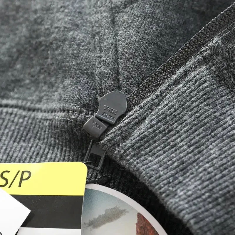Men Hunting Sweater Camouflage Men Full-Zip Hooded Fleece Sweatshirt Hunting Jackets Hunting Sweatershirt Breathable Quick Dry