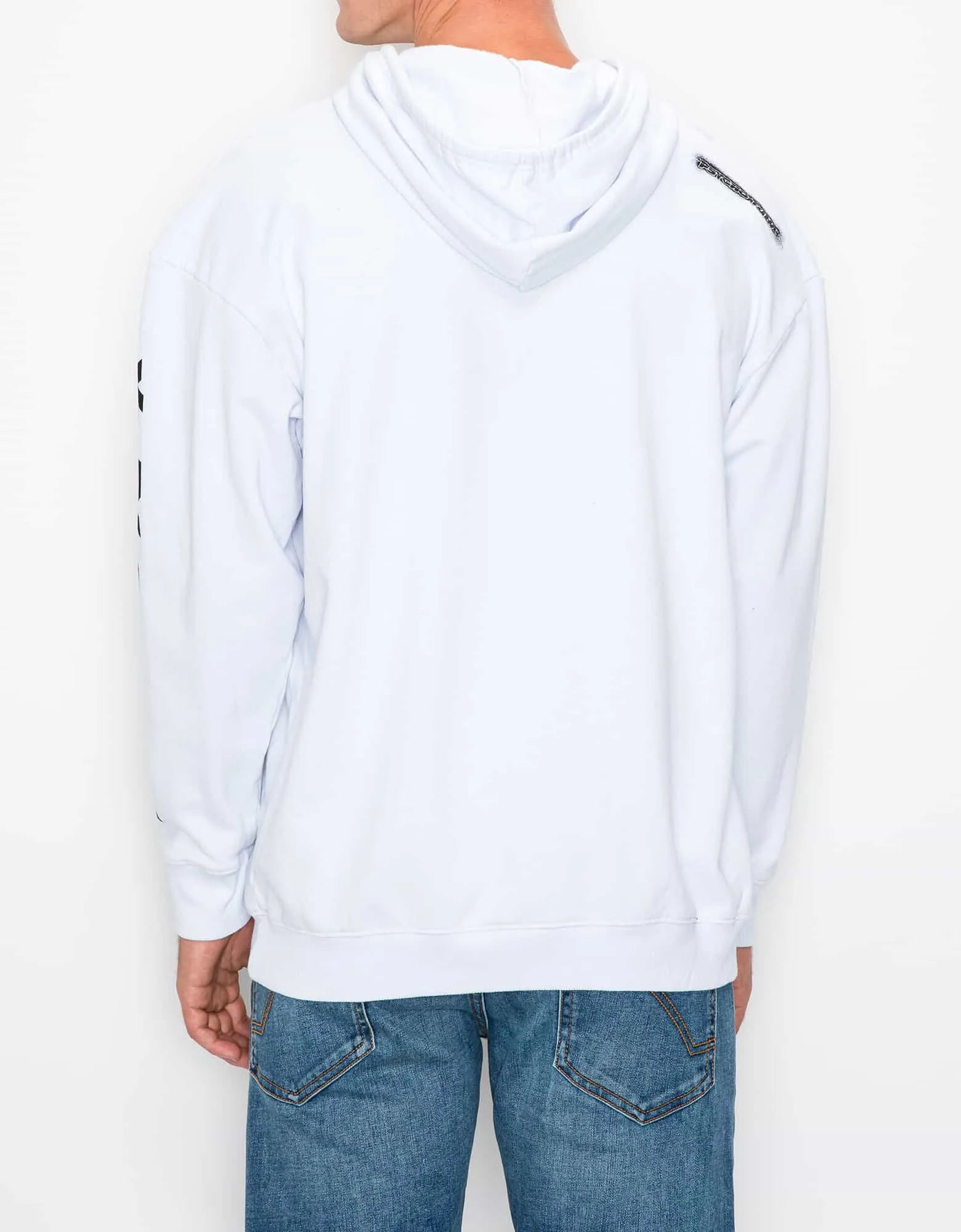 Men's Logo Stencil Graphic Hoodie