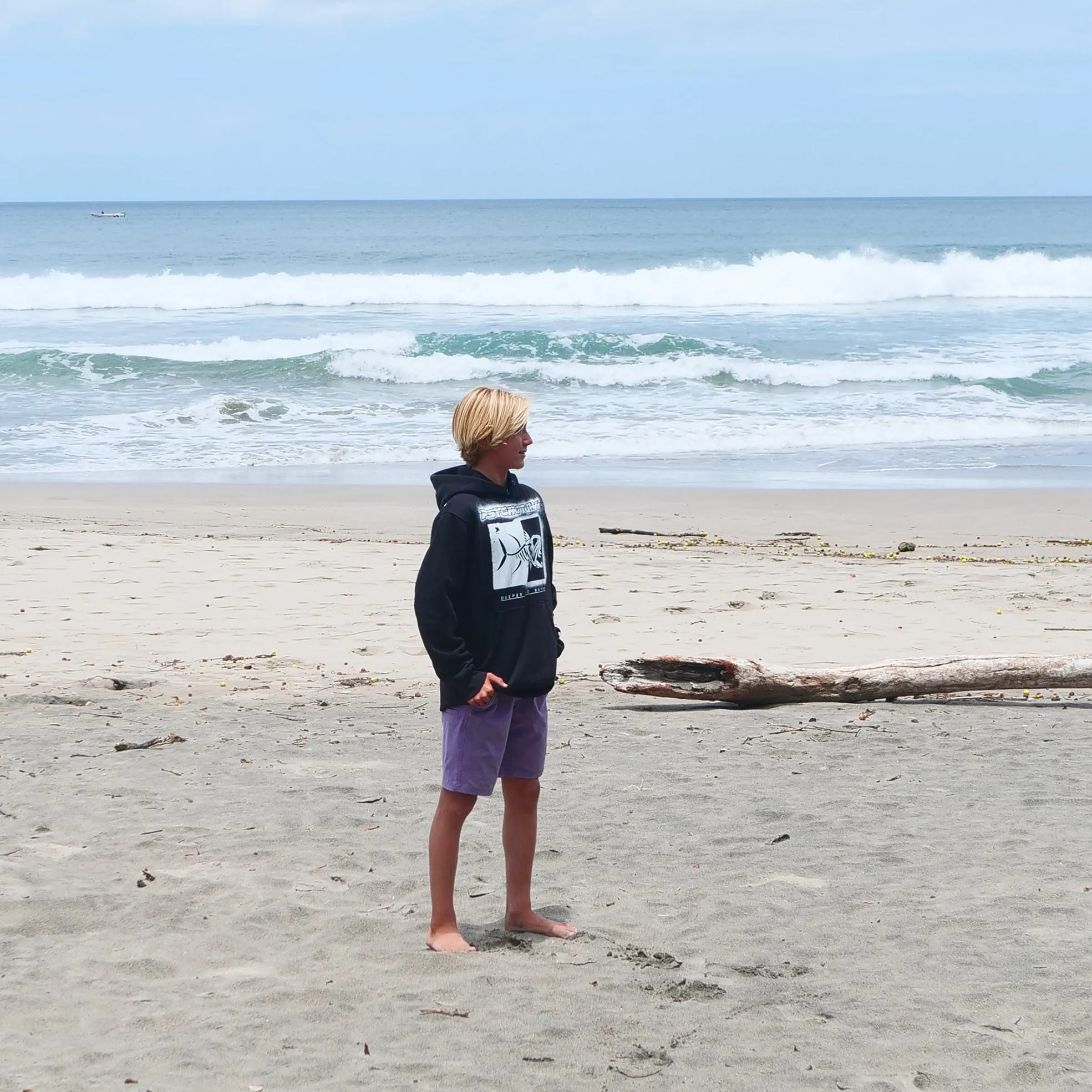 Men's Logo Stencil Graphic Hoodie
