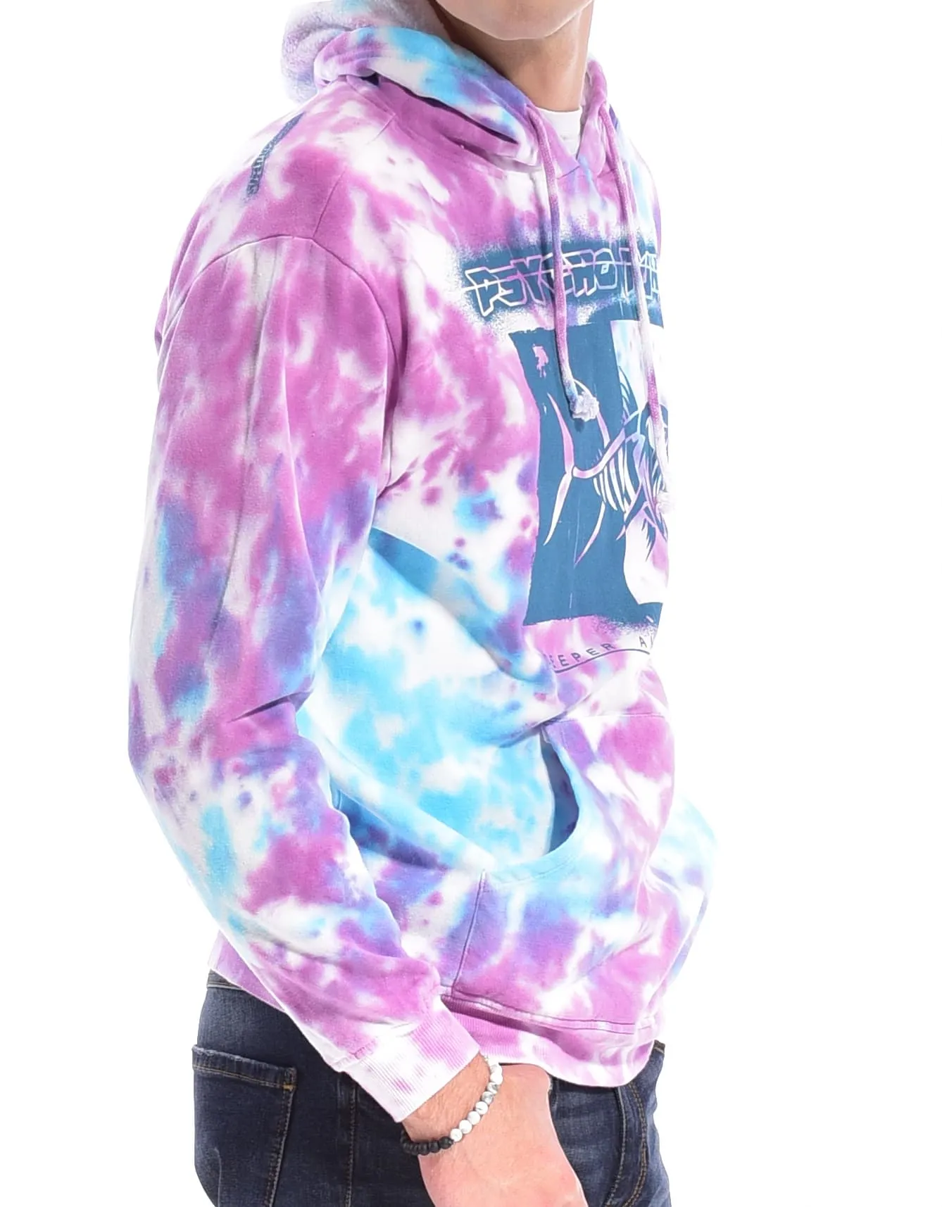 Men's Logo Stencil Graphic Hoodie