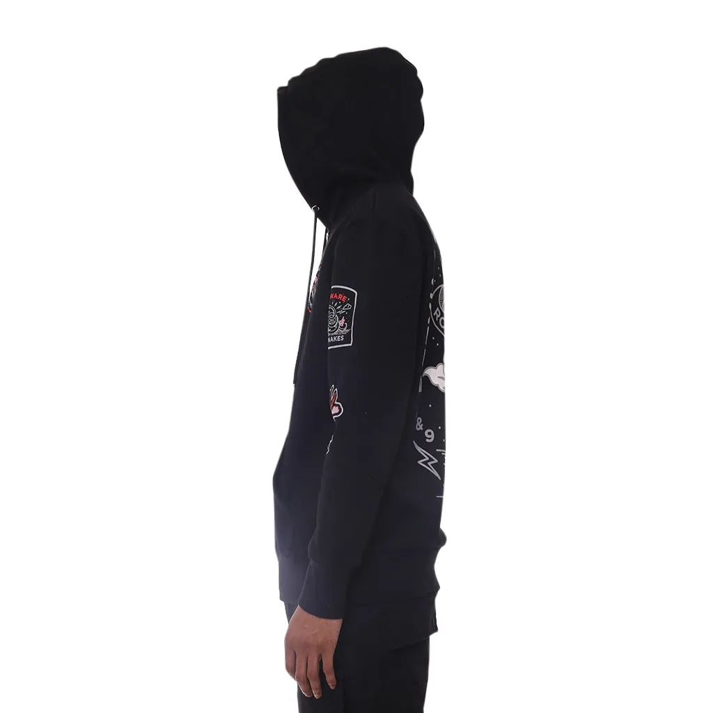 Nature Zip Up Hooded Sweatshirt Cement