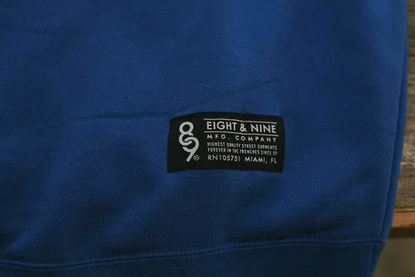 Offshore Imports Zip Up Hoody Sport Blue
