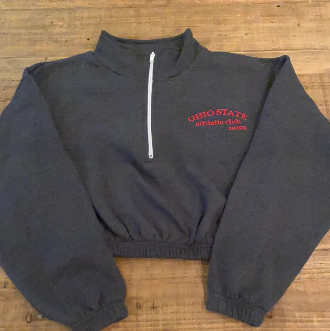 Ohio Athletic Club Crop Half Zip