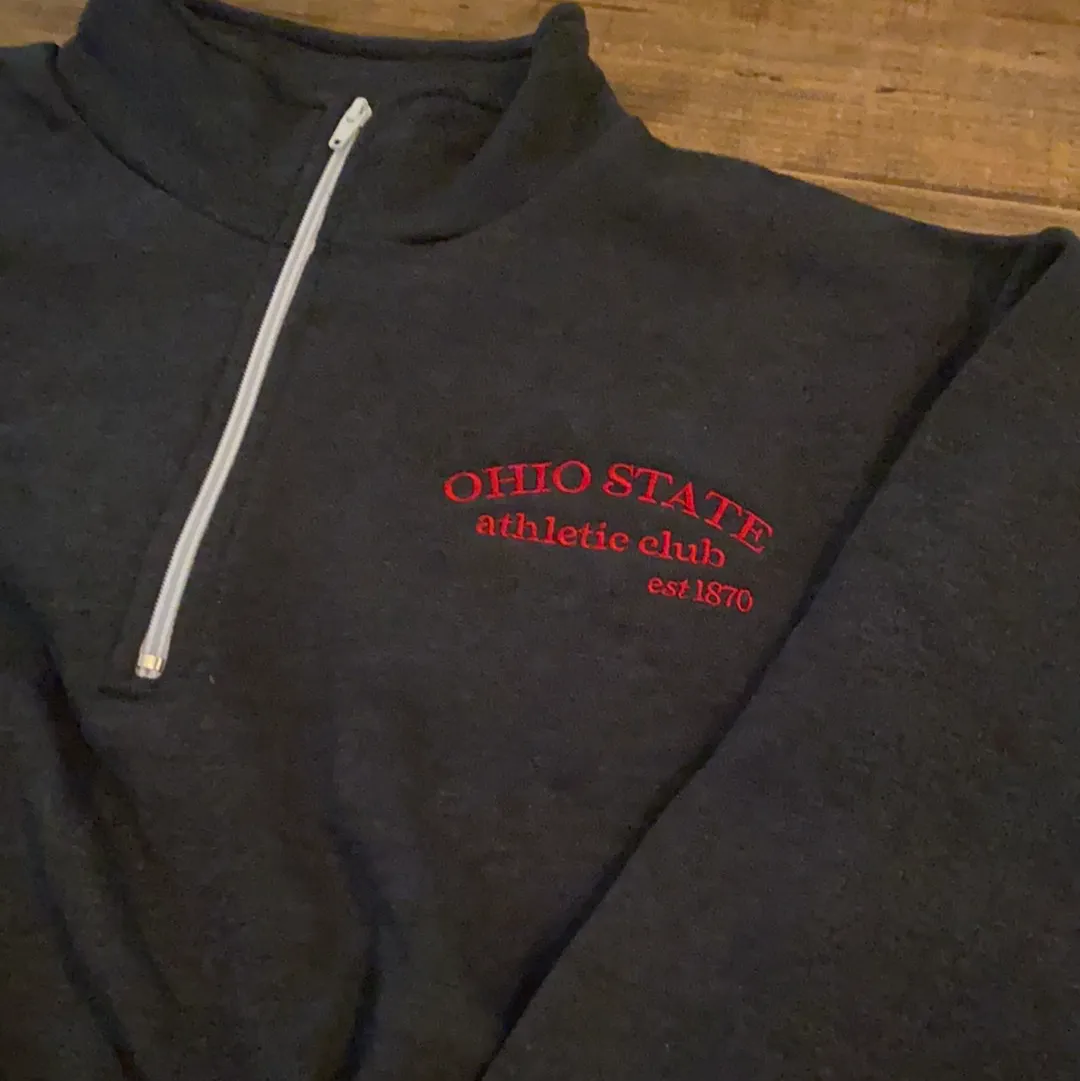 Ohio Athletic Club Crop Half Zip