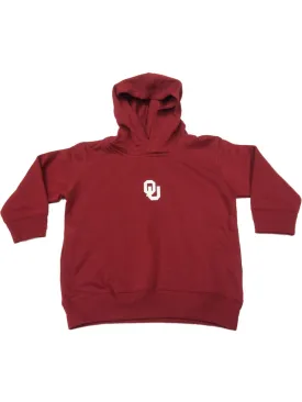 Oklahoma Sooners Two Feet Ahead TODDLER Red Fleece Hoodie Sweatshirt
