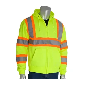 PIP 323-HSSPLY-M ANSI Type R Class 3 Two-Tone Hoodie