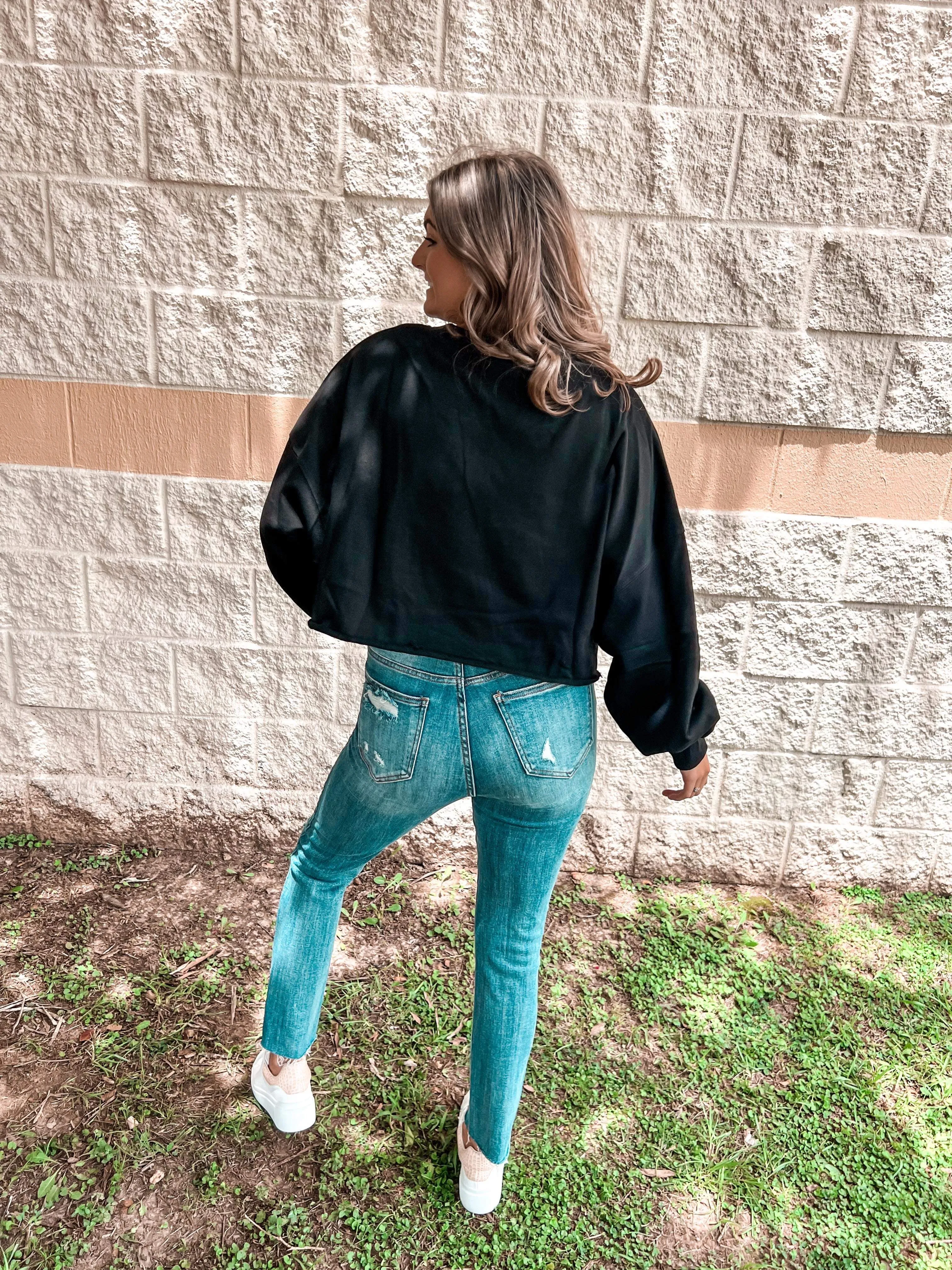 Queen Of Football Gameday Black