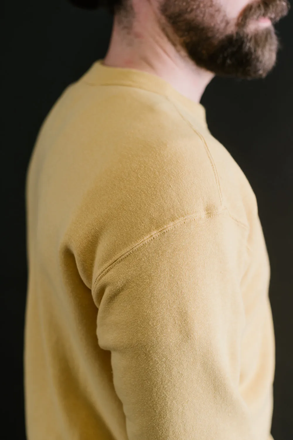 "Tsuriami" Loop Wheel Sweatshirt - Citrus
