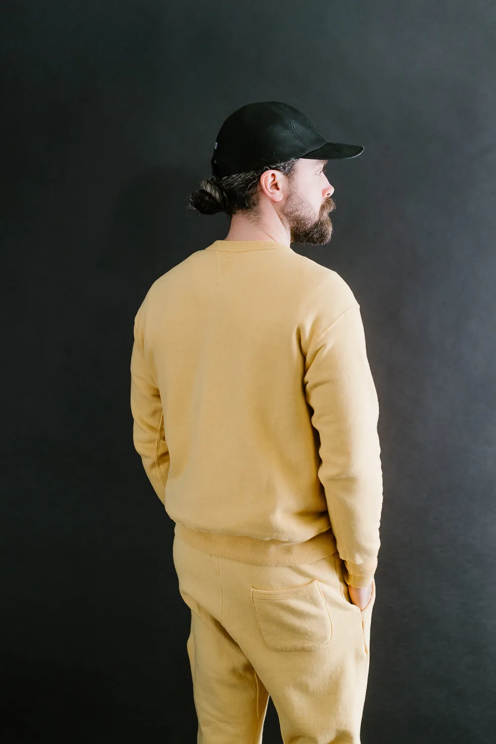 "Tsuriami" Loop Wheel Sweatshirt - Citrus