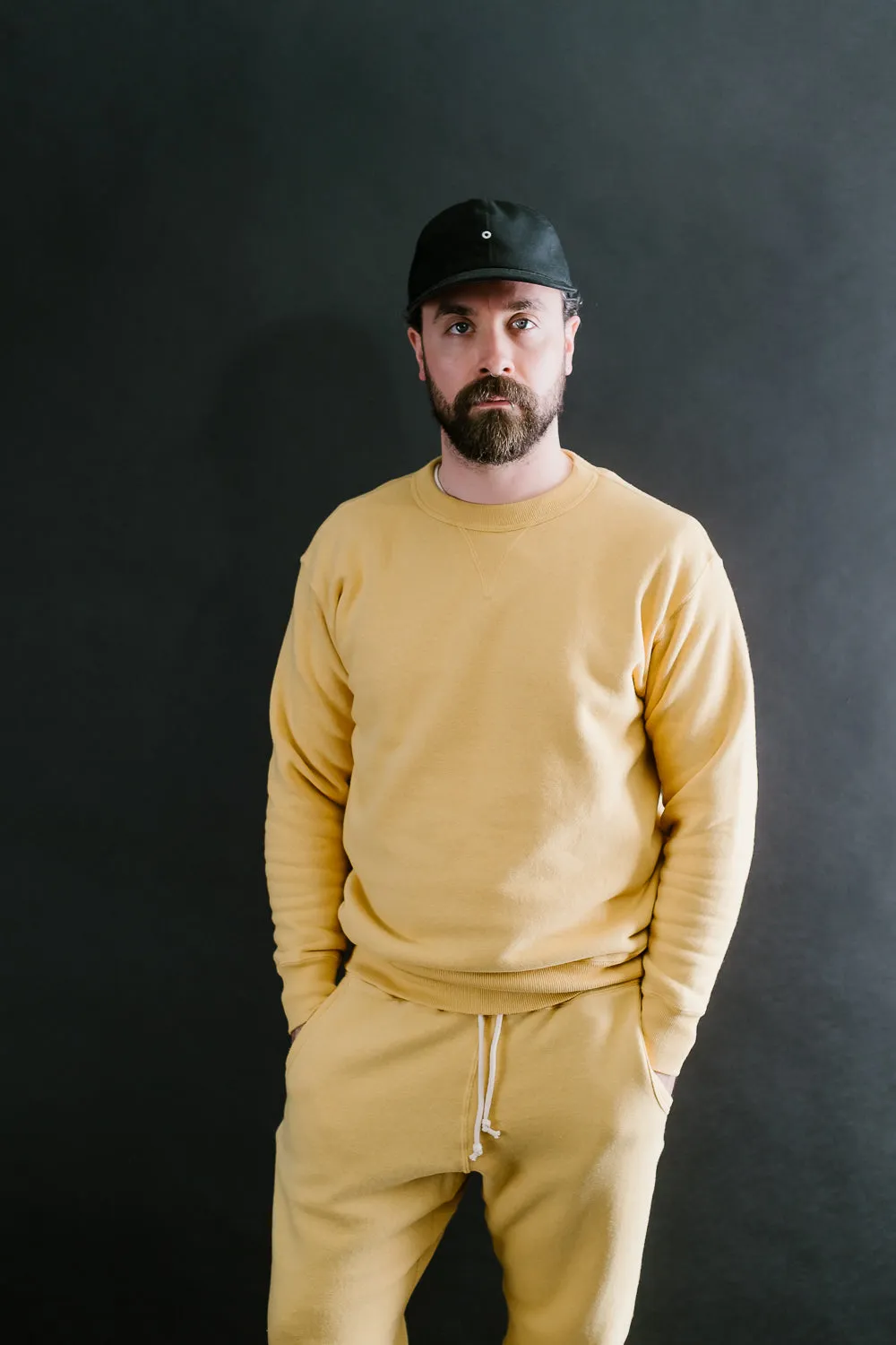 "Tsuriami" Loop Wheel Sweatshirt - Citrus