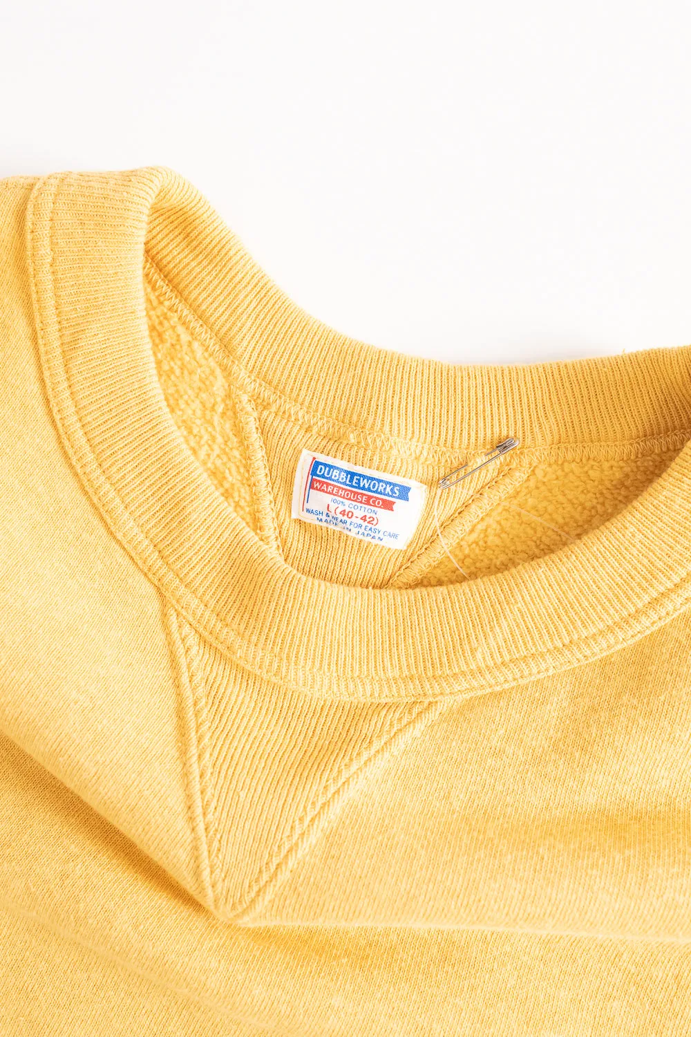 "Tsuriami" Loop Wheel Sweatshirt - Citrus