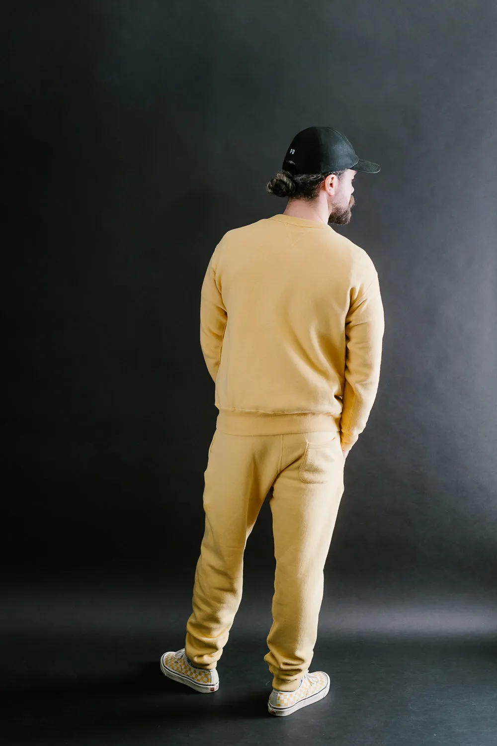 "Tsuriami" Loop Wheel Sweatshirt - Citrus