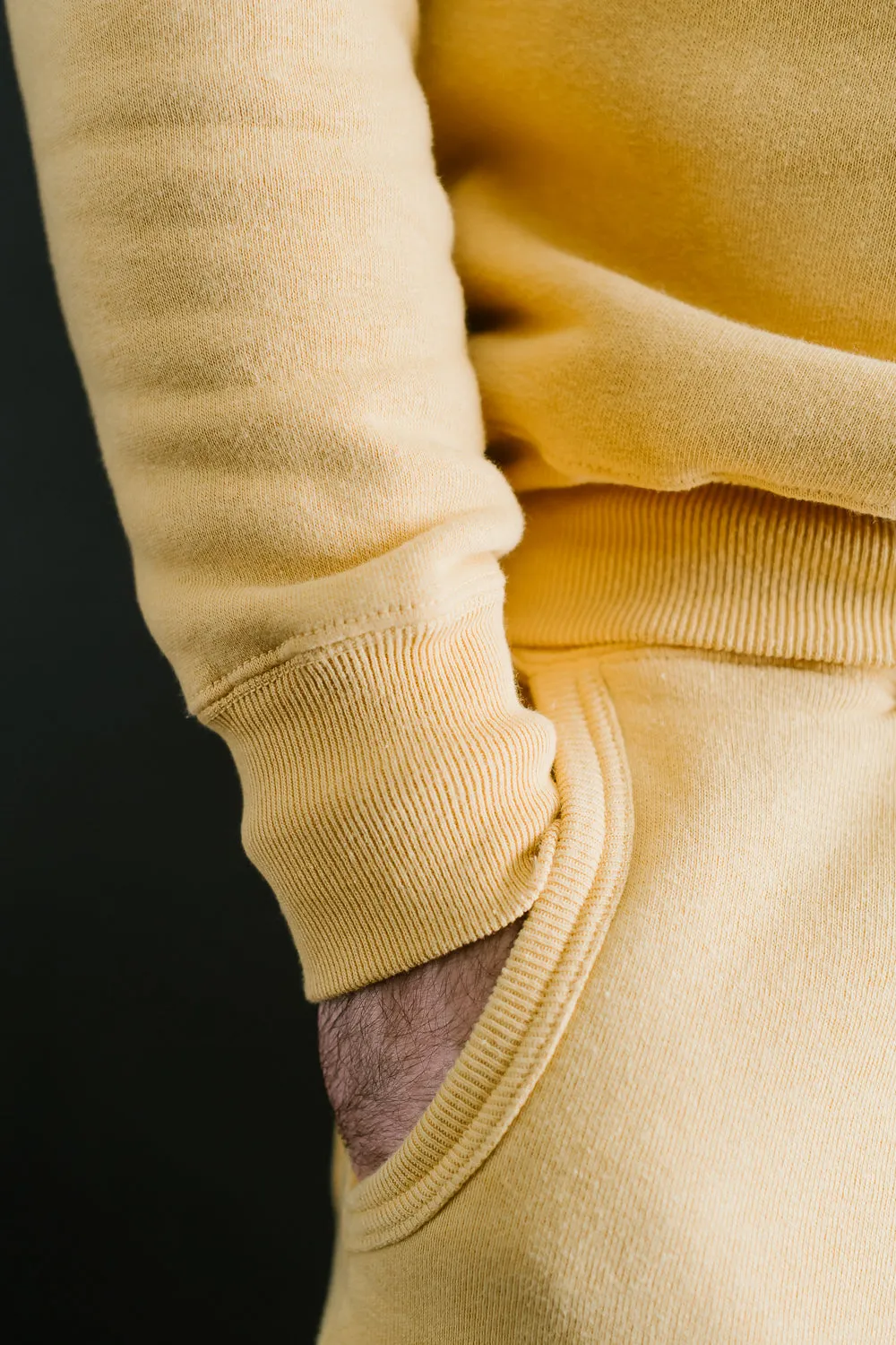 "Tsuriami" Loop Wheel Sweatshirt - Citrus