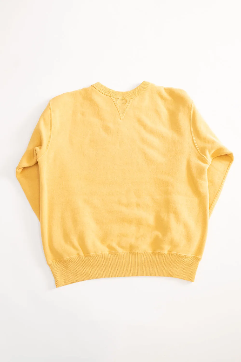"Tsuriami" Loop Wheel Sweatshirt - Citrus