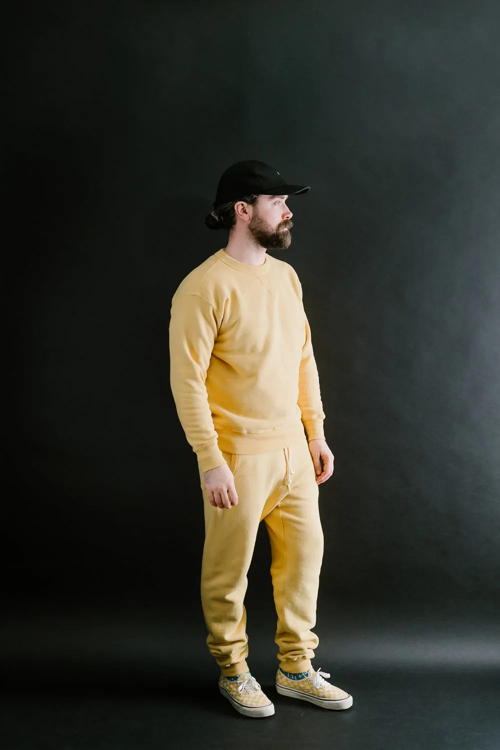 "Tsuriami" Loop Wheel Sweatshirt - Citrus