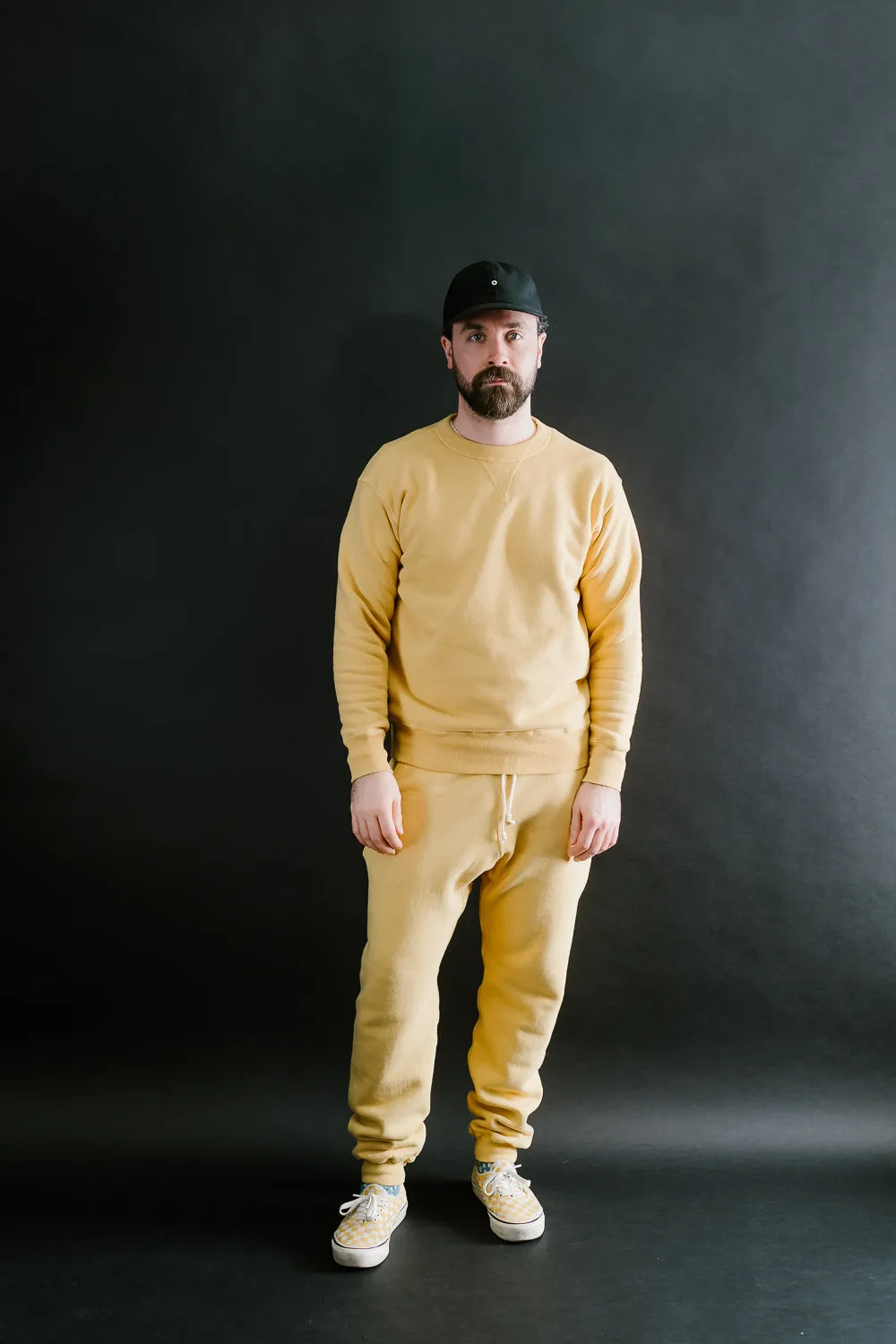 "Tsuriami" Loop Wheel Sweatshirt - Citrus