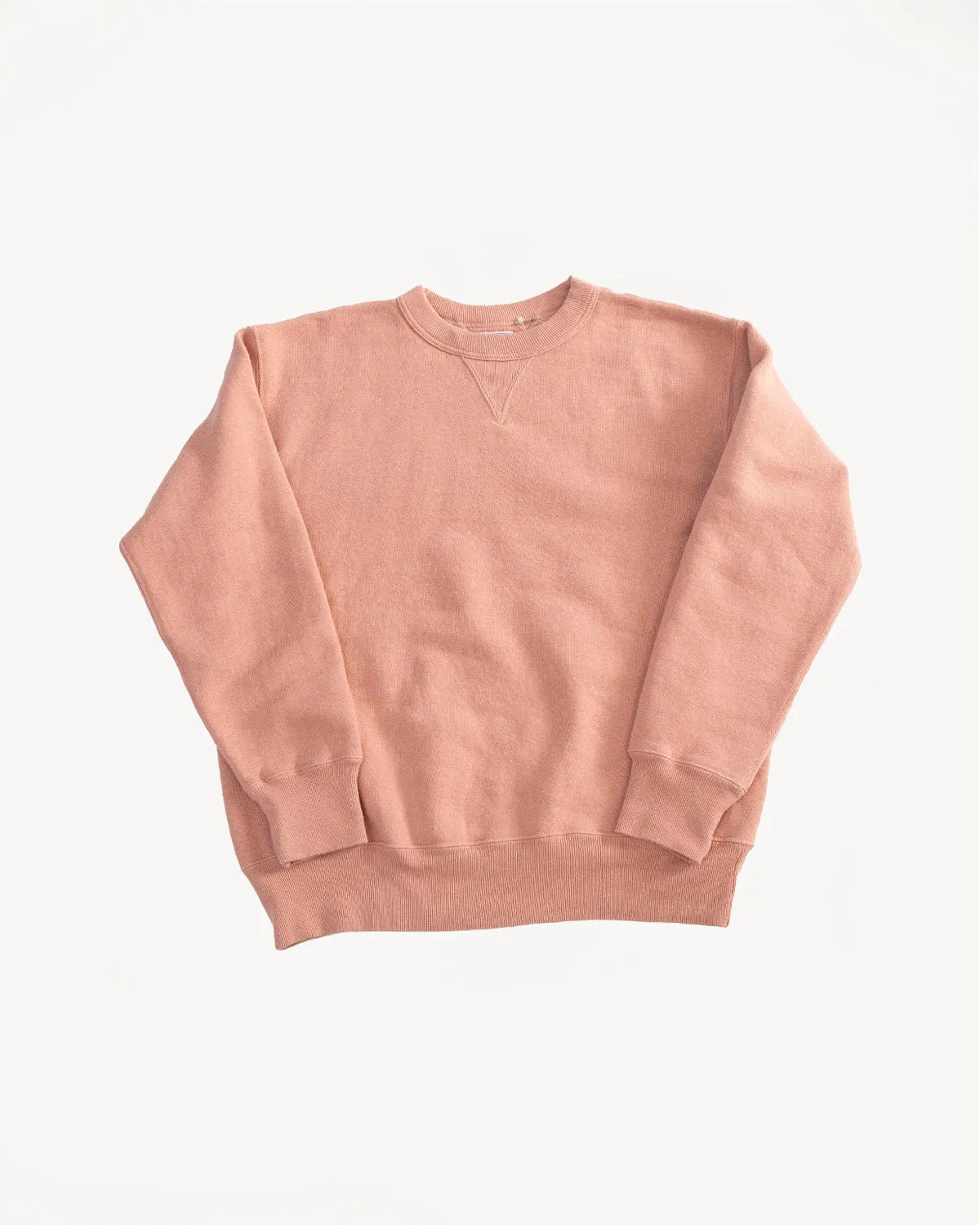 "Tsuriami" Loop Wheel Sweatshirt - Salmon Pink