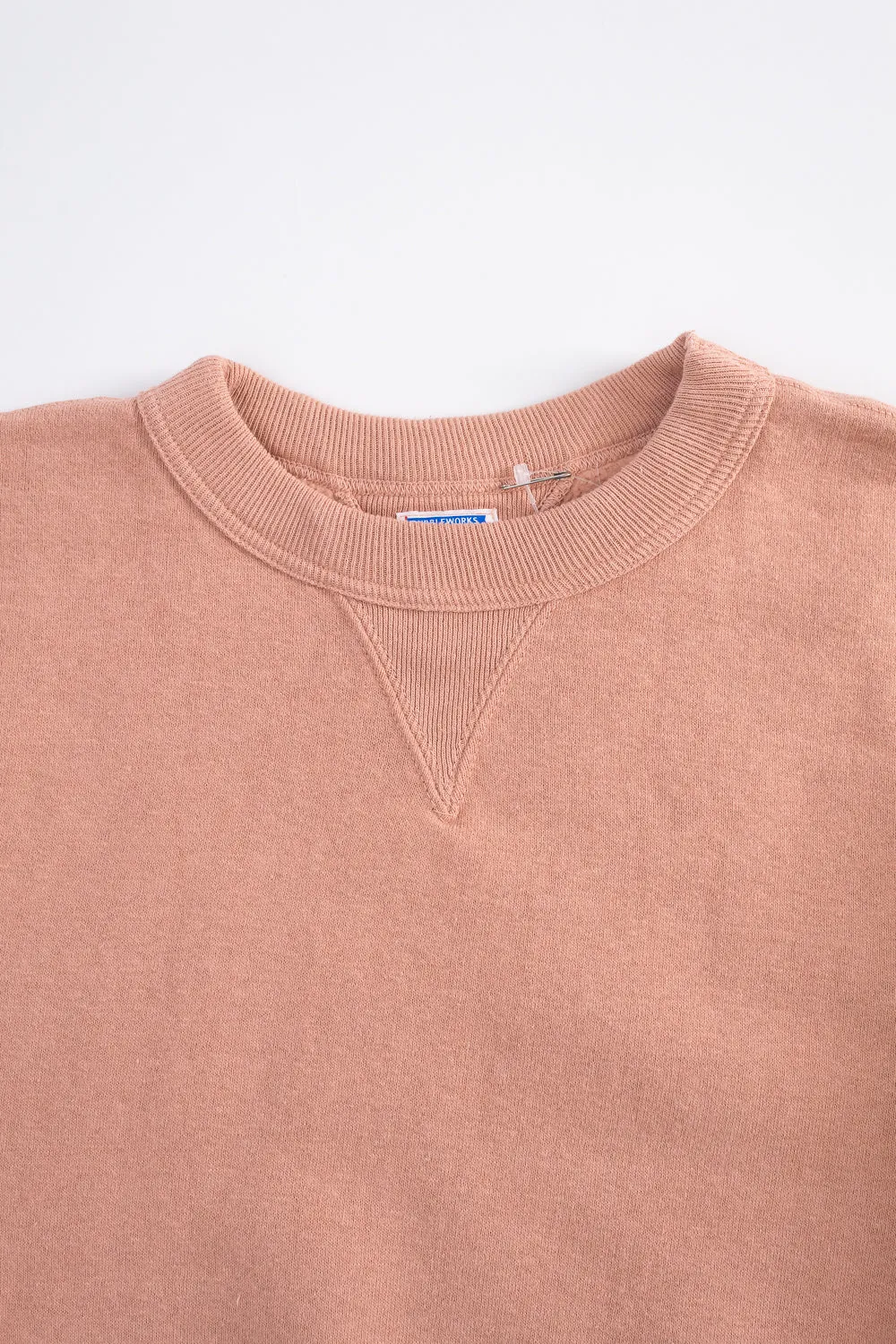 "Tsuriami" Loop Wheel Sweatshirt - Salmon Pink