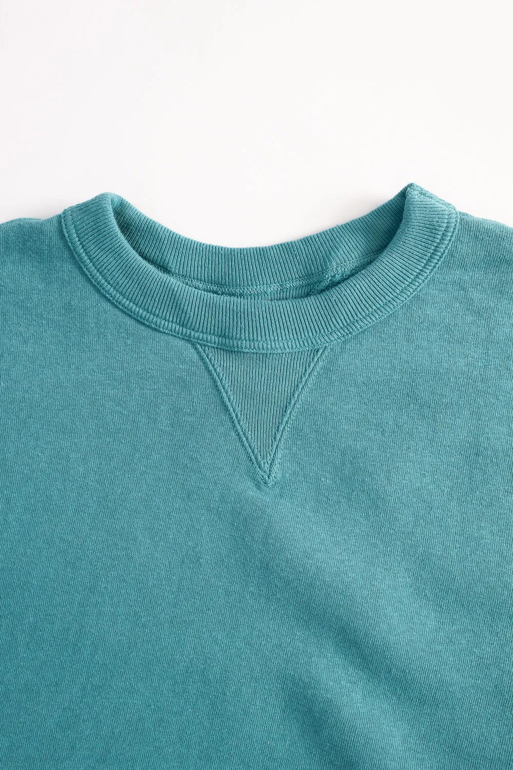 "Tsuriami" Loop Wheel Sweatshirt - Turquoise
