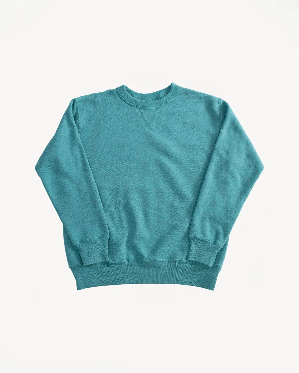 "Tsuriami" Loop Wheel Sweatshirt - Turquoise