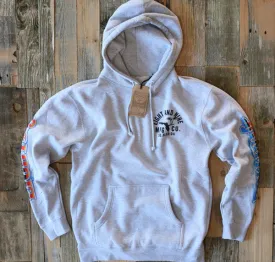 Rollin' Up Hooded Sweatshirt Grey