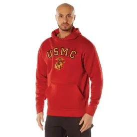Rothco USMC Eagle, Globe, and Anchor Pullover Hooded Sweatshirt