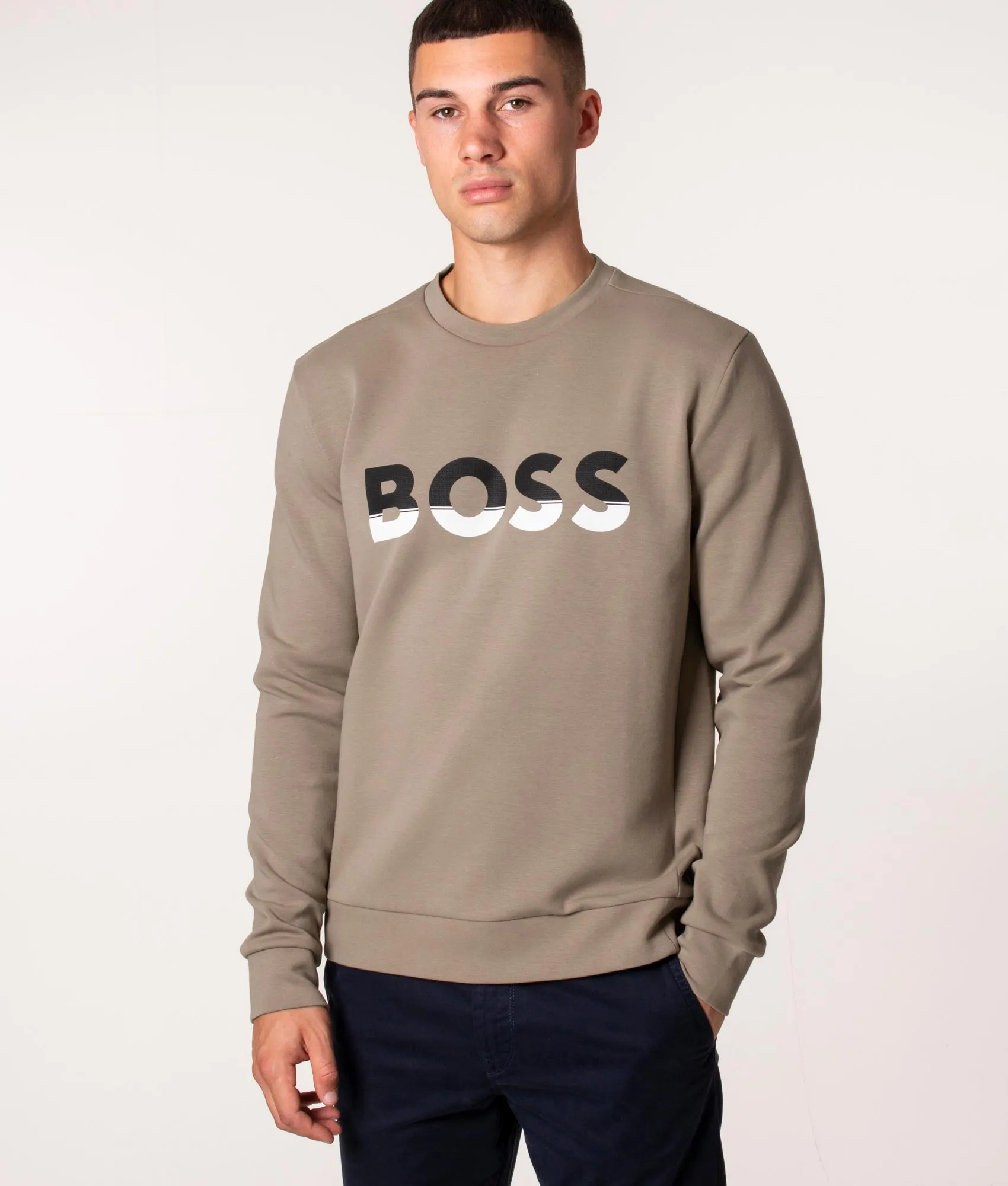 Salbo 1 Colour Block Logo Sweatshirt