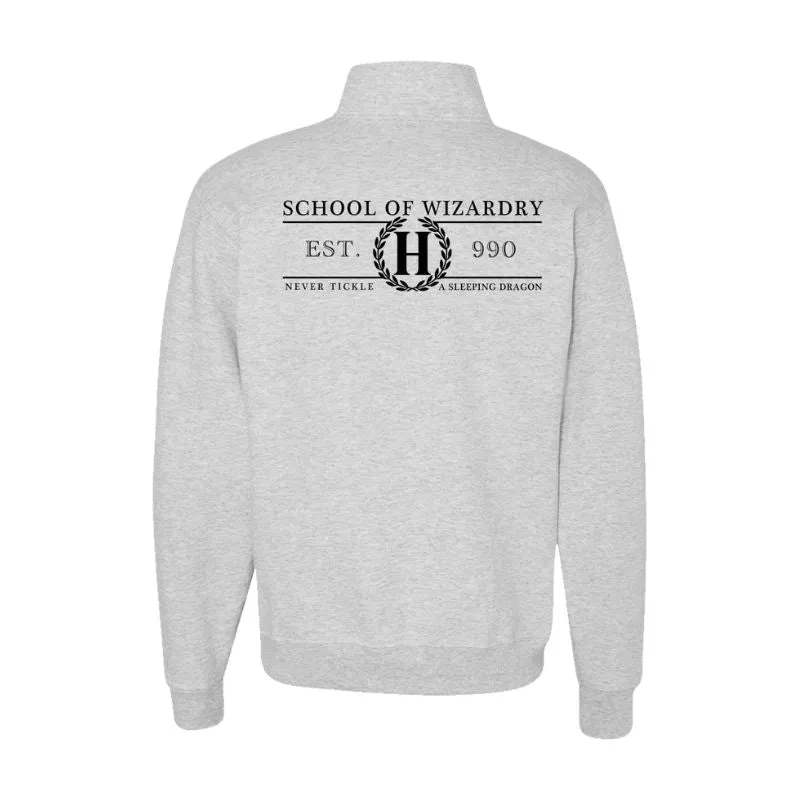 School of Wizardry Quarter Zip Sweatshirt