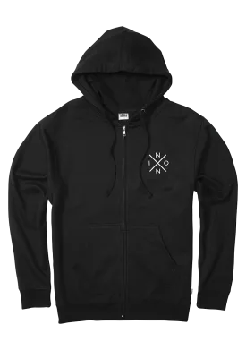Spot Full Zip Hoodie - Black