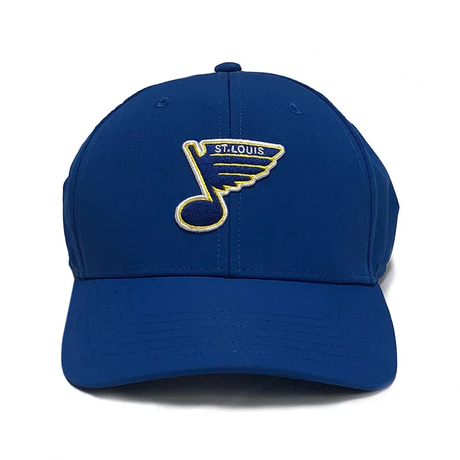 ST. LOUIS BLUES THE NORMAL BRAND PERFORMANCE VELCRO STRAPBACK