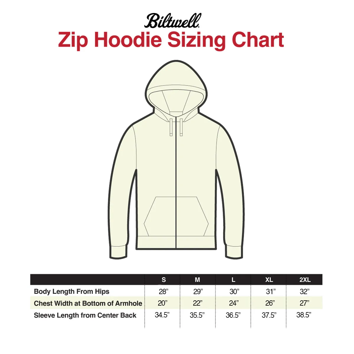 Stencil Zip Hoodie